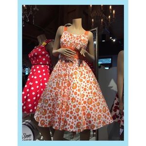 Orange bird dress by Disney’s Dress Shop